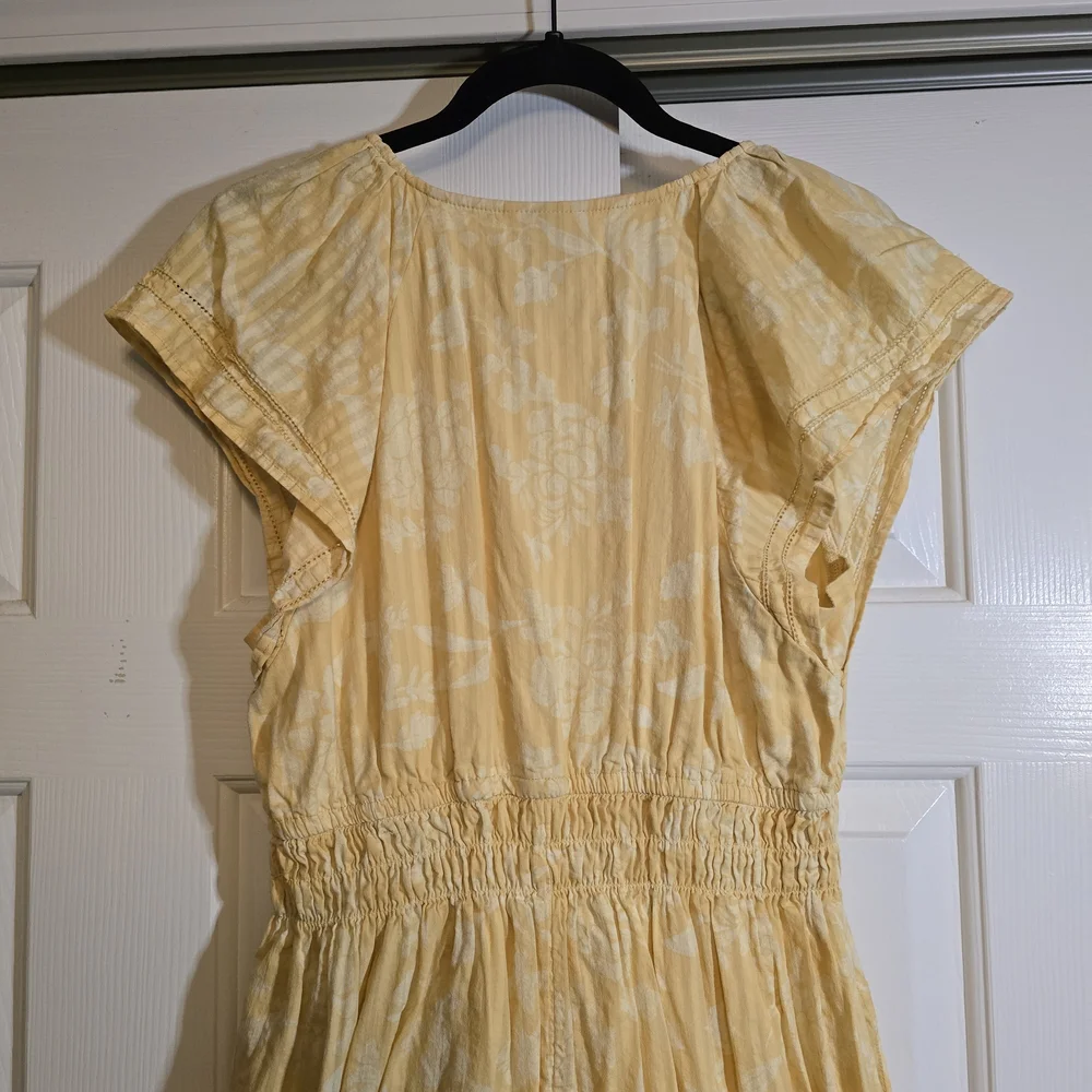 Universal Thread Yellow Maxi Dress With Pockets, NWOT - Picture 7 of 9